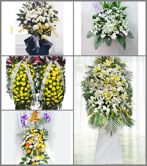 福建泉州晋江市深沪镇白事花篮预定